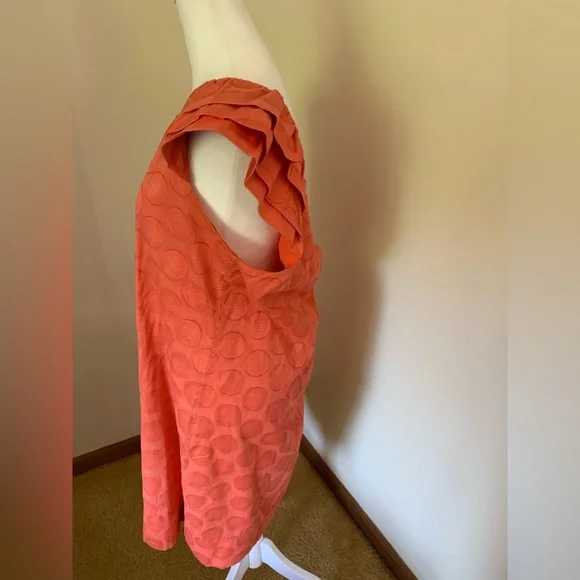 Orange Midi Dress by Rabbit Rabbit Rabbit Size 14 - Picture 4 of 9